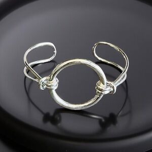 B36 Silver Cuff Bracelet